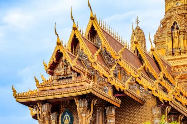 Traveler visiting Thailand